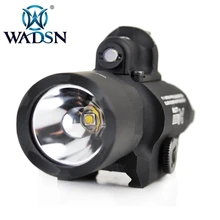 WADSN тактический фонарик SF X400 ультра пистолет Скаут свет w/Встроенный лазерный прицел X400U красный лазерный страйкбол факела подсветка для оружия