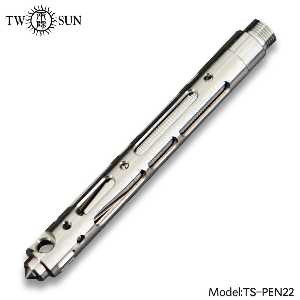 Тактическая Ручка TWOSUN Micro Mini TC4 из титанового сплава ручка для самообороны письма