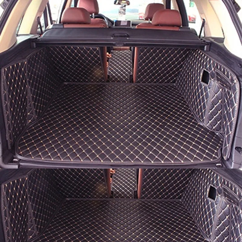 Custom car trunk mats for BMW X5 F15 2013 waterproof cargo liner boot carpets for BMW X5