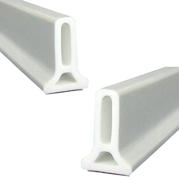 

2x Flexible Bathroom Water Stopper Flood Barrier Rubber Dam Silicon Water Blocker Dry and Wet Separation 70CM & 120CM