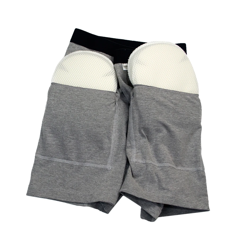 Men Male Elderly Hip Fractures Protector Pants Support Shield Fall Injury Prevention Shorts M/L 