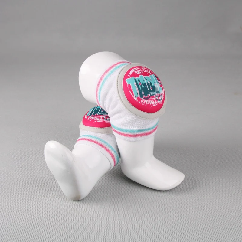 Newborn Knee Pads Breathable Toddlers Baby Safety Knee Pads Kids Infant Leisure Cute Cartoon Print Crawling Knee Protector