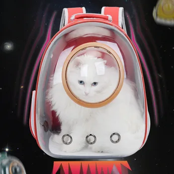 

Astronaut Capsule Breathable Pet Cat Puppy Travel Transparent Bag Space Backpack Carrier Bags Pet Carrier Backpack Fashion