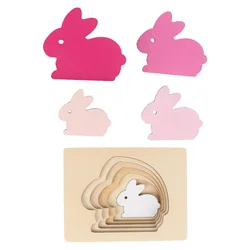 1 conjunto engraçado tamanho quebra cabeças cognição blocos plaything multi tamanho forma quebra cabeça