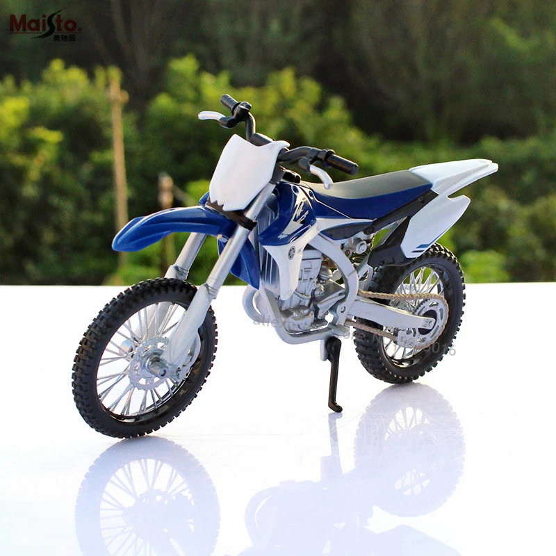 

Maisto 1:12 Yamaha 450F simulation alloy motocross Series original authorized motorcycle model toy car Collecting gifts