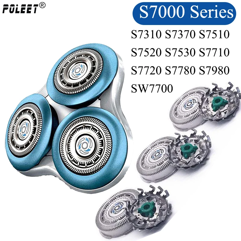 Poleet Сменное бритвенное лезвие для Бритва Philips головка S300 S500 S1000 S5000 S7000 S9000 SH30 SH70 SH50 SH90 бритвенный блок бритвы