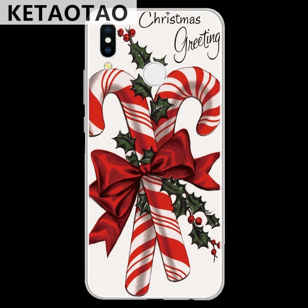 KETAOTAO чехол для телефона с Санта Клаусом для iPhone 4S SE 5C 5S 6 s 7 8 Plus X XS XR 11 Pro Чехол кристально чистый мягкий TPU чехол S - Цвет: Черный