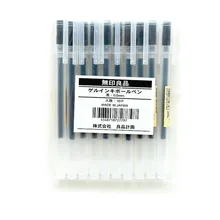 6 قطعة/المجموعة موجي نمط اليابانية هلام القلم 0.5 مللي متر الأسود قلم حبر صانع القلم مكتب المدرسة الطالب امتحان الكتابة القرطاسية امدادات(China)