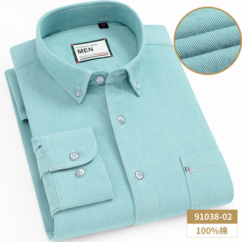 Большие Размеры M-5XL хлопок фланелевая рубашка мужские платья мужские рубашки с длинным рукавом Повседневная облегающая полосатая рубашка клетчатая рубашка уличная - Цвет: 91038-02