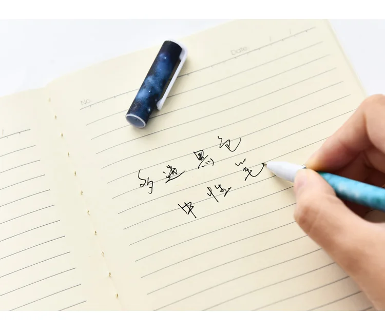 Ручки шариковые черные с тонким наконечником 0 38 мм 6 шт.|stationery office school|office schoolsupply