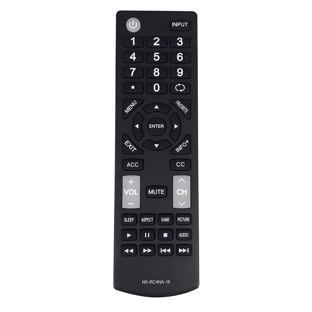 

Новый телефон для дистанционного управления INSIGNIA TV NSRC4NA16 NSRC4NA17 NSRC4NA18