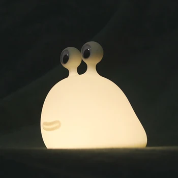 

LED Night Light Cartoon Lamp for Baby Adults Bedroom, USB Rechargeable Lighting Sleeping Light Bedroom Bedside Table Lamp