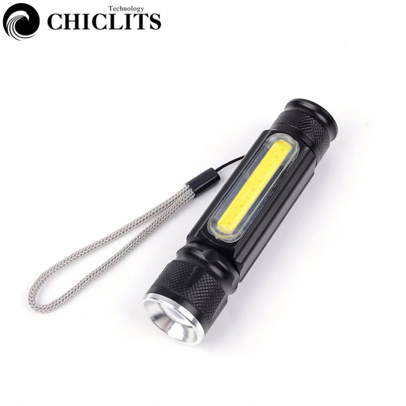 Светодиодный мини-фонарик CHICLITS с USB-зарядкой супер яркий алюминиевый