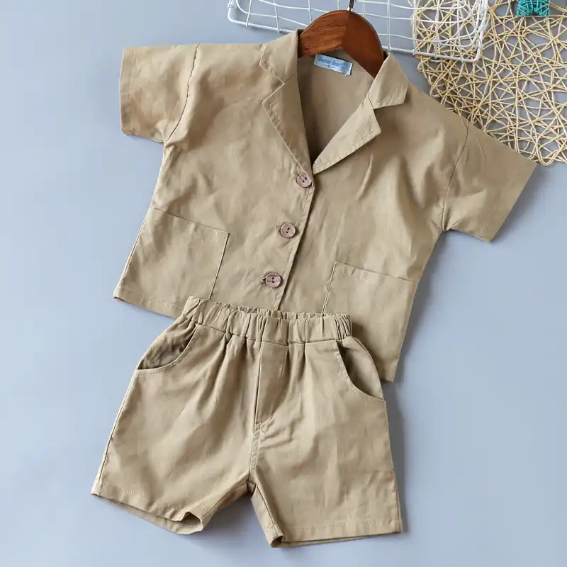 boys beige tracksuit