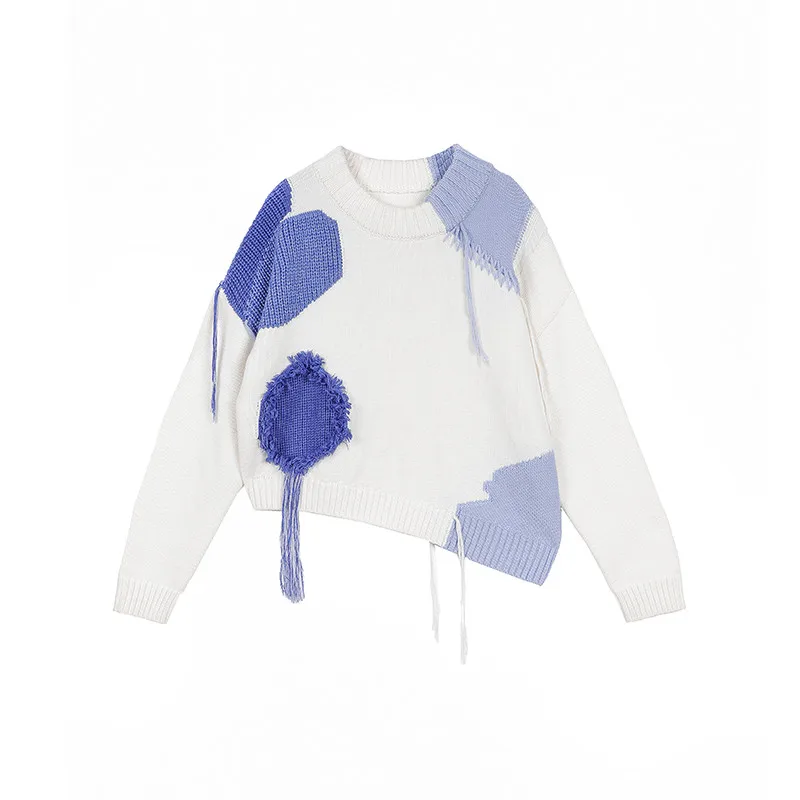 AELESEEN Runway Fashion White Tees 2020 Summer