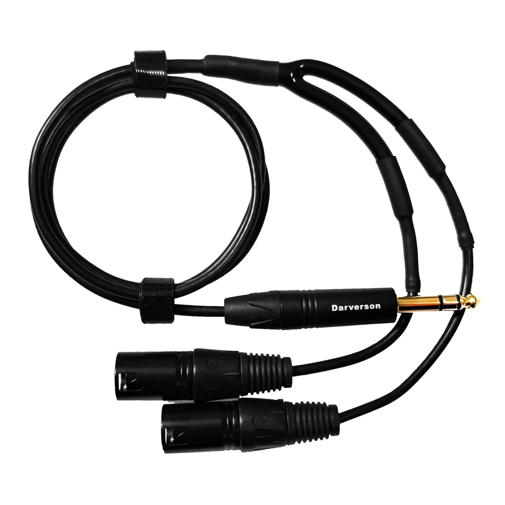 Аудиокабель 3 5 мм 6 35 1/4 в XLR для усилителя микшера cannonTRS jack plug переходник провод