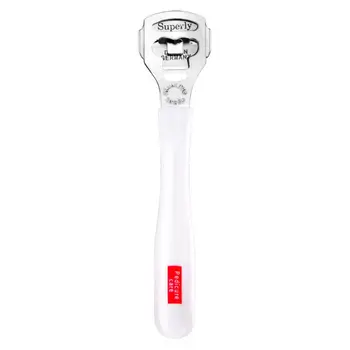 

Stainless Steel Dry Hard Skin Cuticle Remover Foot Rasp Heel File Plastic Handle Callus Shaver Corn Cutter Pedicure Tools Q1QD