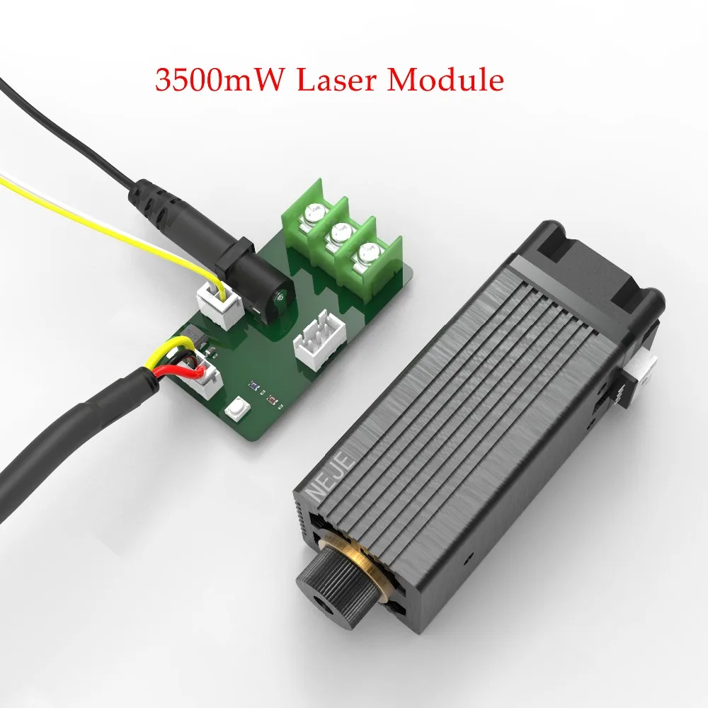 

405nm Professional Continuous 500MW Laser Cutting / Engraving Module Blue Light With TTL / PWM Modulation for laser engraving ma