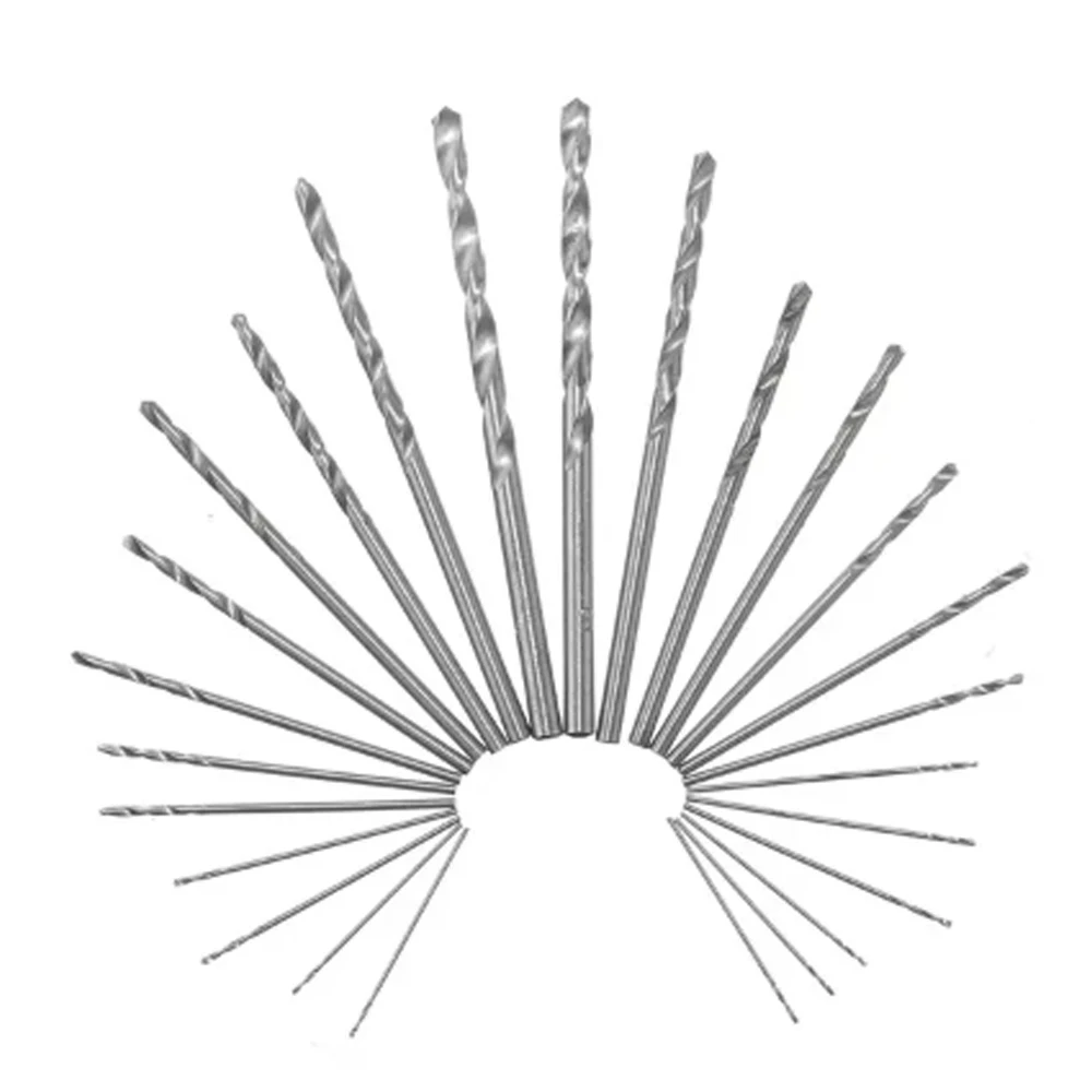 

HSS Metric Twist Drill Bit Set High Speed Steel Drill Bits 10/25 Pcs Power Drilling Tools for Electric Drill Woodworking