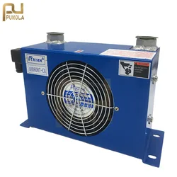 Hydraulic Air Cooler AH0608T-CA Air-cooled Oil Radiator AJ0608T-CA DC24V DC12V DC48V AC220V AC110V AC380V
