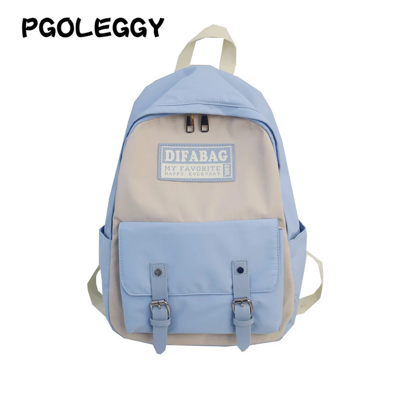 

PGOLEGGY girls backpack Waterproof nylon Children Backpack for laptop School Bags travel bag backpack for woman bag for school