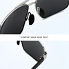 Square Nearsighted Sunglasses Men Polarized Sport Double Beam Myopia Lens Pilot Sunglasses Prescription 0 -0.5 -0.75 To -6.0 ► Photo 2/6