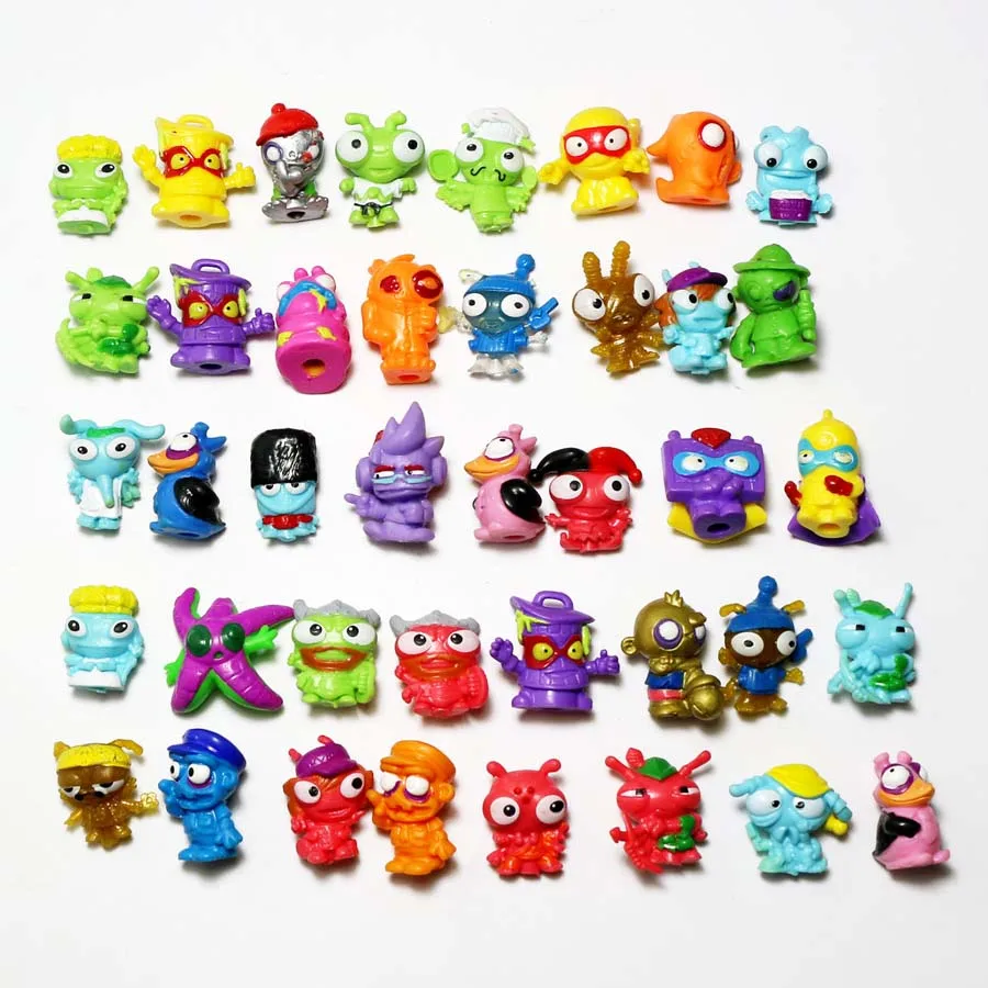 

25PCS lot Garbage The Grossery Gang Trash Pack PVC Mini Action Toys Figures Dolls Model for Kid's Christmas Gift