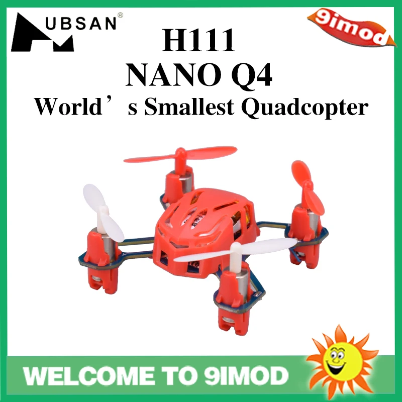 Hubsan NANO Q4 H111 2 4 ГГц 4CH 6-осевой гироскоп мини-Квадрокоптер с дистанционным