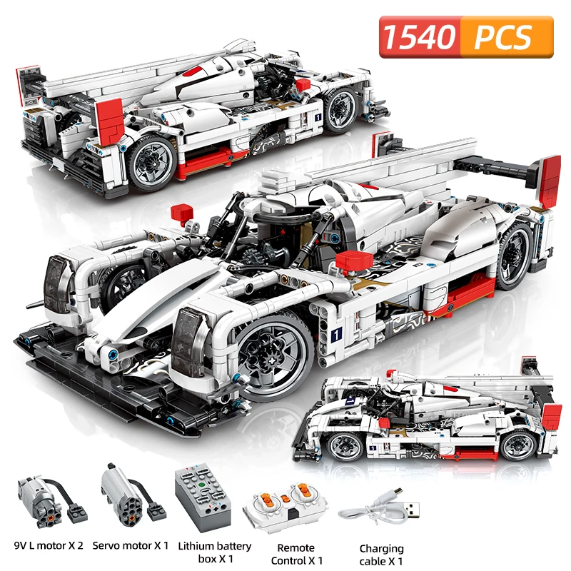 

Technic Remote Control Building Blocks Sports Vehicle 1:14 City MOC RC/non-RC Bricks Creator Racing Car Model Toys for Children