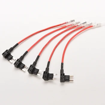 

1x New Style ATM Fuse Adapter tap Dual Circuit Adapter Holder For Car Truck Auto