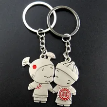 Творческие Merry Matrimony брелоки для пар детский поцелуй День Святого Валентина маленькие подарки Прямая поставка от производителя