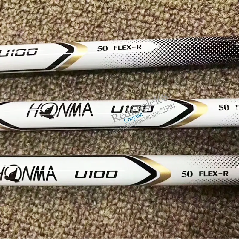 Graphite shaft R Новые мужские клюшки для гольфа HONMA U100 клюшки для гольфа 5-11Sw клюшки для клюшек стальные или графитовые вал R или S гибкий вал для гольфа Cooyute - Цвет: Graphite shaft R