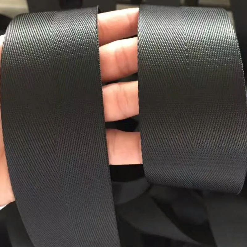 50 мм качественный цветной ремешок DIY Lap-belt нейлоновый лямки ремень безопасности рисунок «елочка» ранец обвязка швейная сумка Аксессуары для ремня