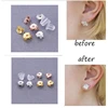AOEDEJ Real 925 Sterling Silver Earrings Back Women Girls Earring Stopper Gold Plated Butterfly Fastener Earring Accessories 4