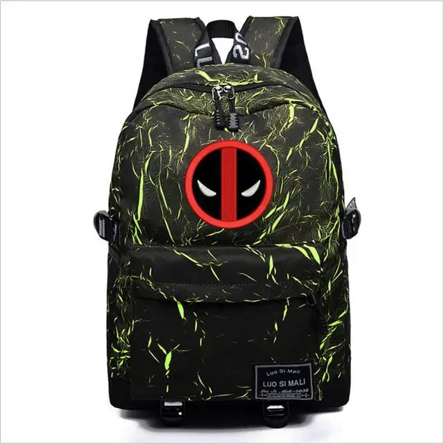 Genuine Disney Marvel Backpack Spiderman Captain America Capacity Backpack Travel Bag Men&Women Laptop Bag Mochila Escolar 14