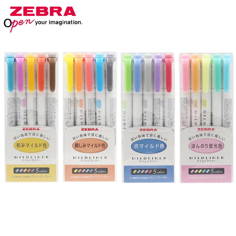 5 Pcs Set Zebra Wkt7 5c Highlighters Mildliner Highlighter Marker Double Sided Round Toe Oblique Office School Supplies Mildliner Highlighter Highlighter Markermarkers Lot Aliexpress 5 Pcs Set Zebra Wkt7 5c Highlighters Mildliner Highlighter Marker Double Sided Round Toe Oblique Office School Supplies Mildliner Highlighter Highlighter Markermarkers Lot Aliexpress