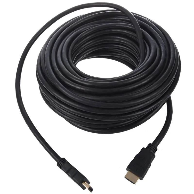 Ams-кабель-5503-20-20 метров HDMI кабель, черный