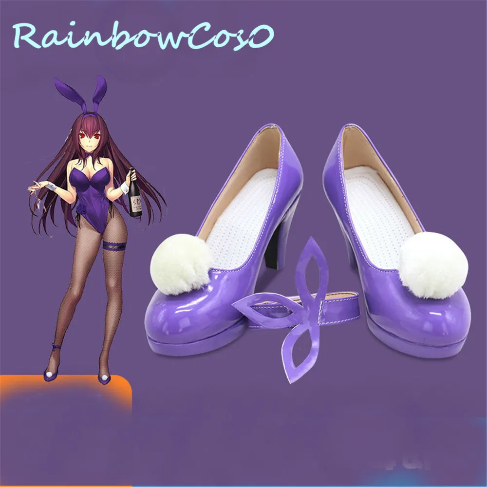 

Fate Grand Order Fate/Apocrypha fgo Scathach Cosplay Shoes Boots Rainbowcos0 Game Christmas Anime Halloween W1095