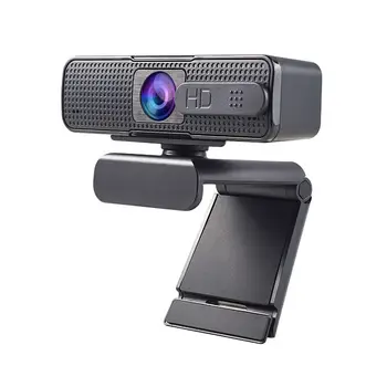 

H701 1080P HD Webcam with Privacy Cover, Auto Focus w/ Microphone, Streaming Camera for Video Conferencing, Online Work Home Off