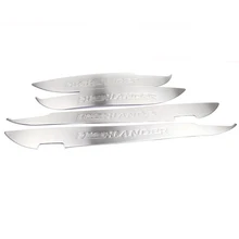 Apply to- for Toyota new highlander door kick mat interior stainless steel trim