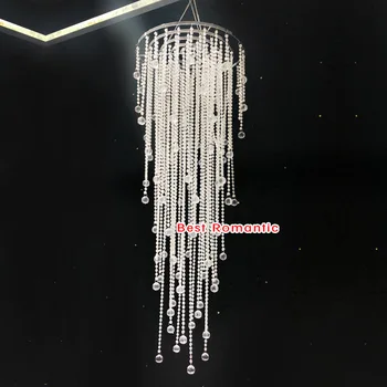 

Beaded Crystal Pendant Ornamental European Chandelier Wedding Decoration