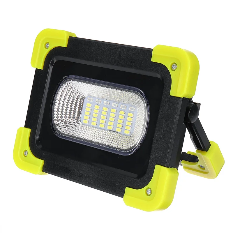 Led Portable Spotlight Super Bright COB Led Work Light USB& Solar lamp Rechargeable for Outdoor Lamp Led Flashlight