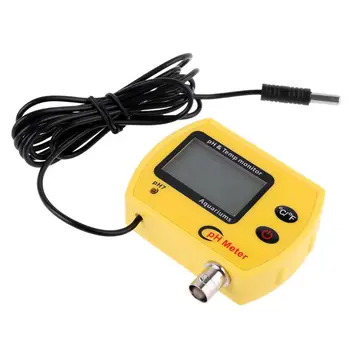 

Digital Online pH Meter Aquarium Water Quality Monitor with Temperature Display