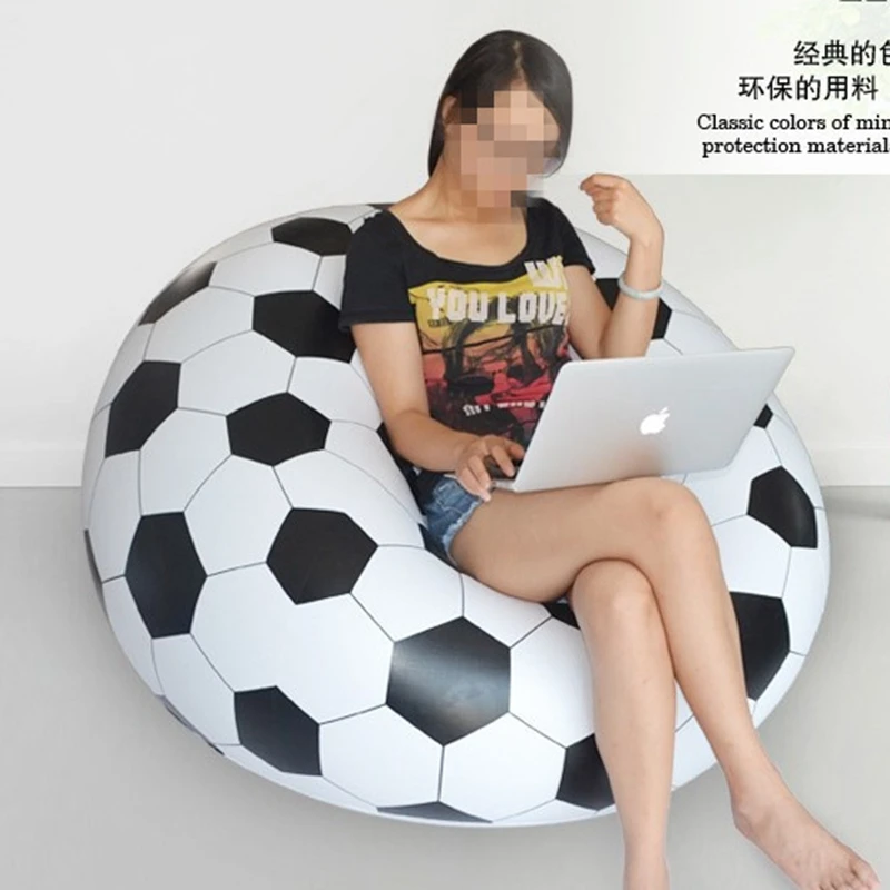 Взрослый дом открытый надувной футбольный мяч диванчик в форме баскетбольного мяча ПВХ надувные стулья надувной