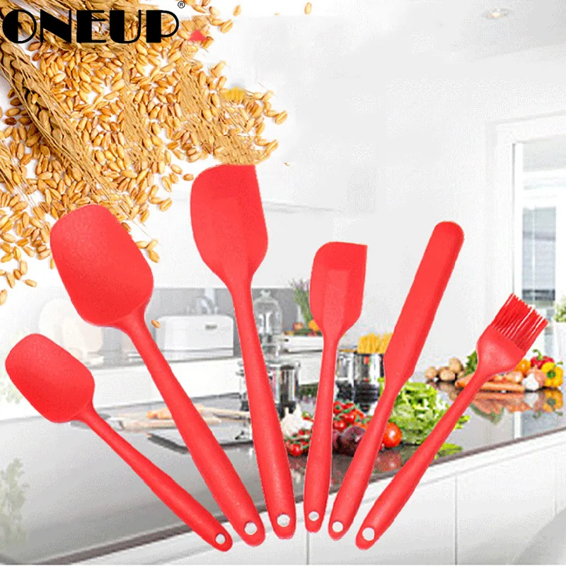

ONEUP 6PCS/set Cake Tools Silicone Baking Pastry Non-stick Kitchen Accessories Heat Resistant Cooking Tools Kitchenware