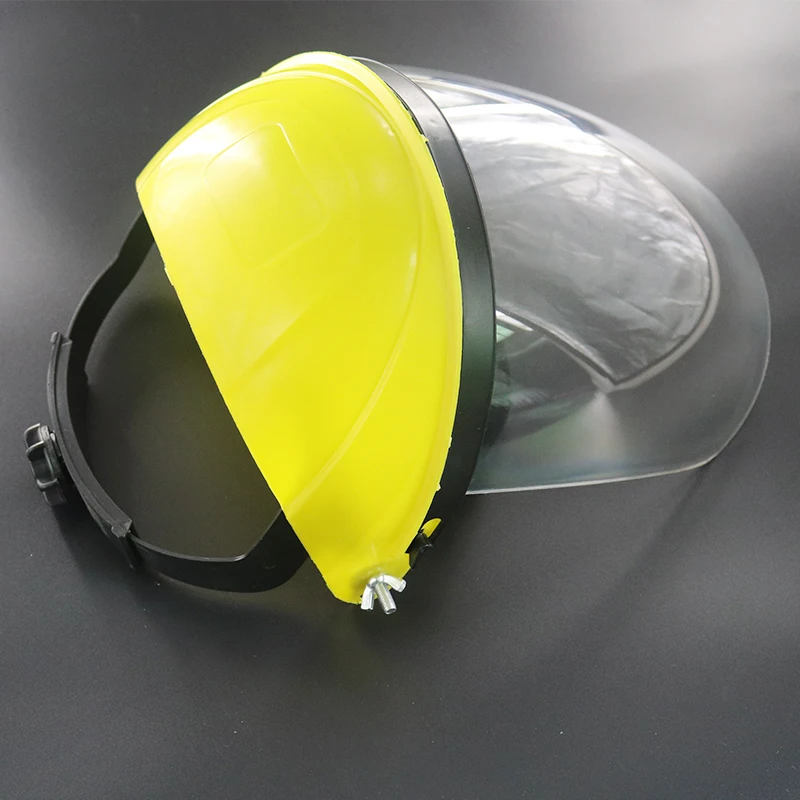 Anti-Shock Protective Full Face Mask Welding Helmet Anti-UV Clear Safety Anti Splash Shield Visor Workplace Protection Supplies