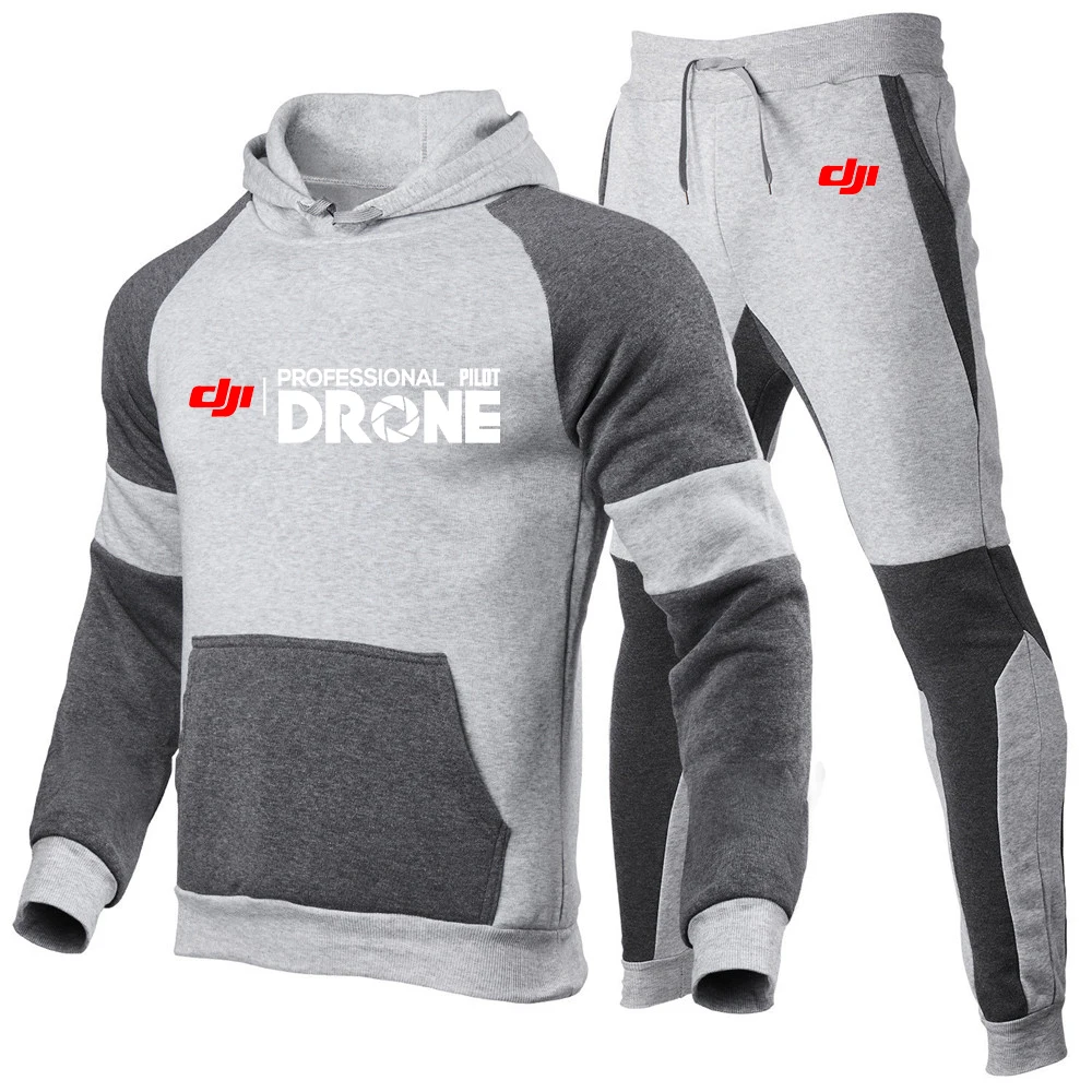 Men's Fashion Hoodie Sportswear Jogging Tracksuit Running Sport Suits