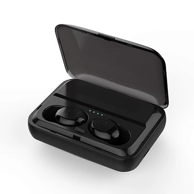 Беспроводные наушники Bluetooth V5.0 TWS, беспроводные Bluetooth наушники, светодиодный дисплей, 2000 мАч, внешний аккумулятор, гарнитура с микрофоном - Цвет: Original F9