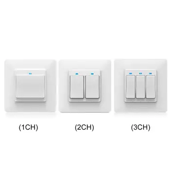 

WiFi Shutter Curtain Light Wall Switch Intelligent APP Remote Control Setting Timer Interrupter Electrical Accessories