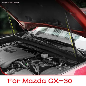 

Car Front Engine Cover Support Rod Hydraulic Rod Hood Gas Shock Lift Strut Bars For Mazda CX30 CX-30 2020 2021 Car Accessories